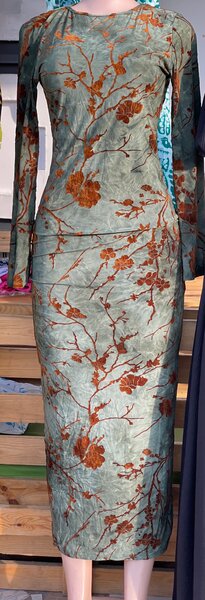 Robe longue florale élégante