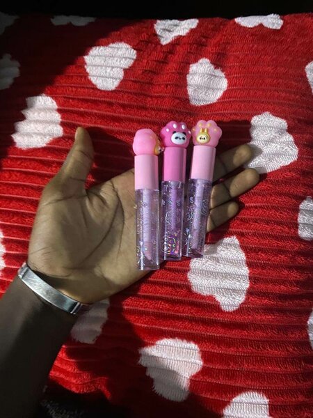 Gloss transparent effet rosée