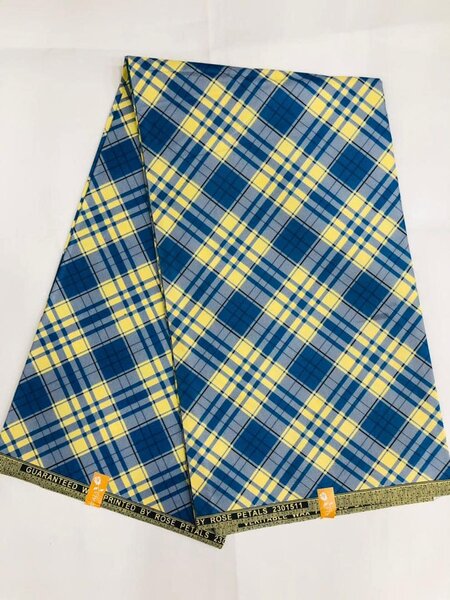 Polyester fabric with print