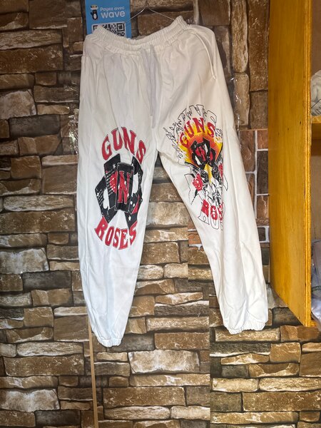 Pantalon décontracté imprimé