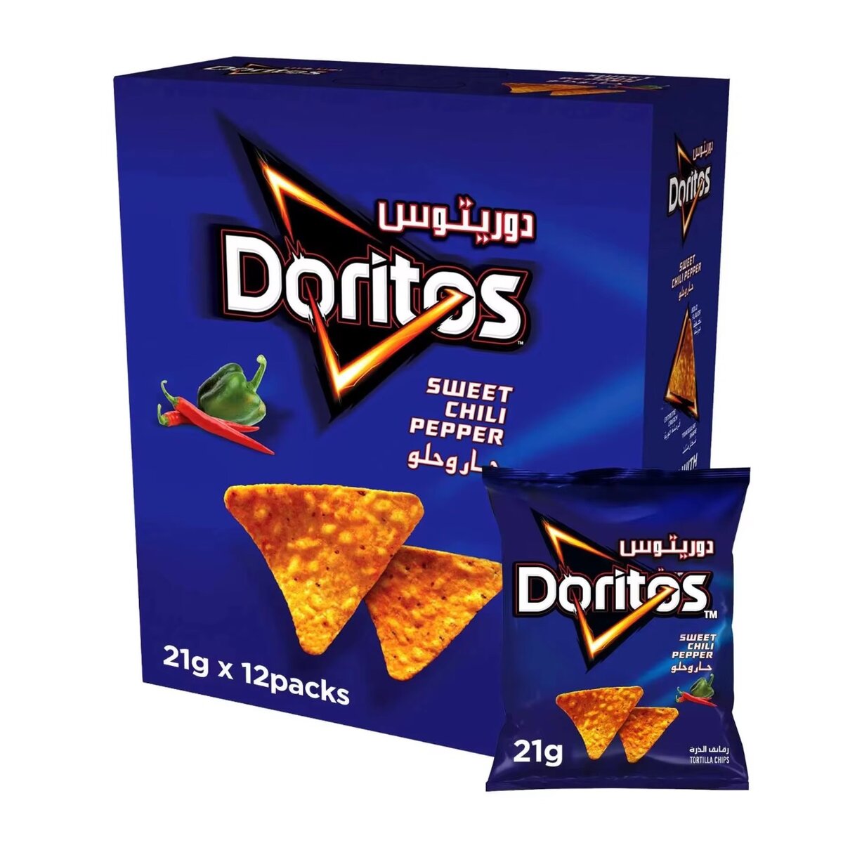 Chips Doritos Saveur Chili et Ranch