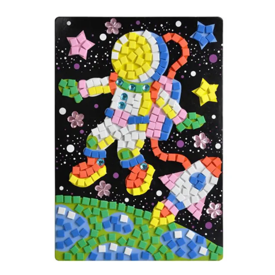 Mosaïque Enfants DIY Colorée