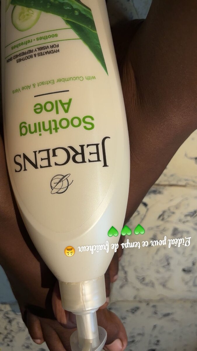 Jergens soothing aloès