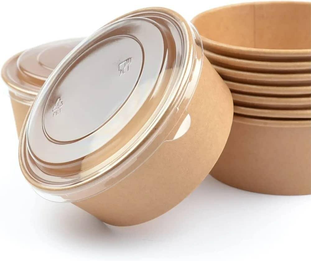 10 BOLS RONDS AVEC COUVERCLES