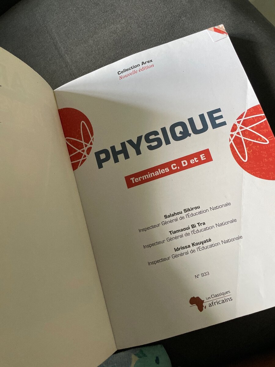 Livre de Physique Terminale