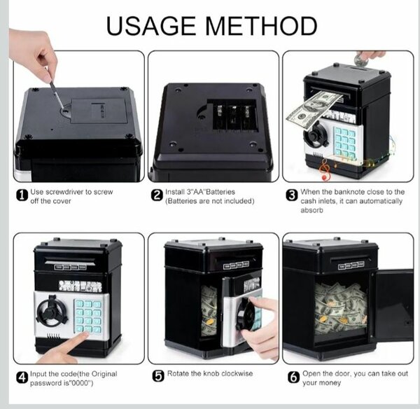 Coffre-fort Électronique Enfant