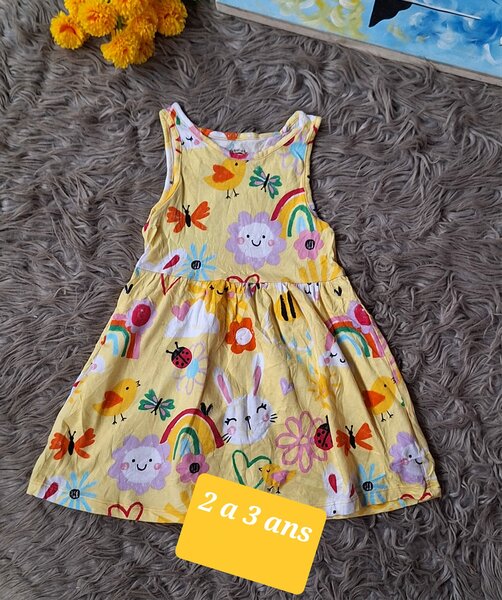 Robe jaune