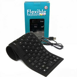 Clavier Flexible USB Silicone Portable