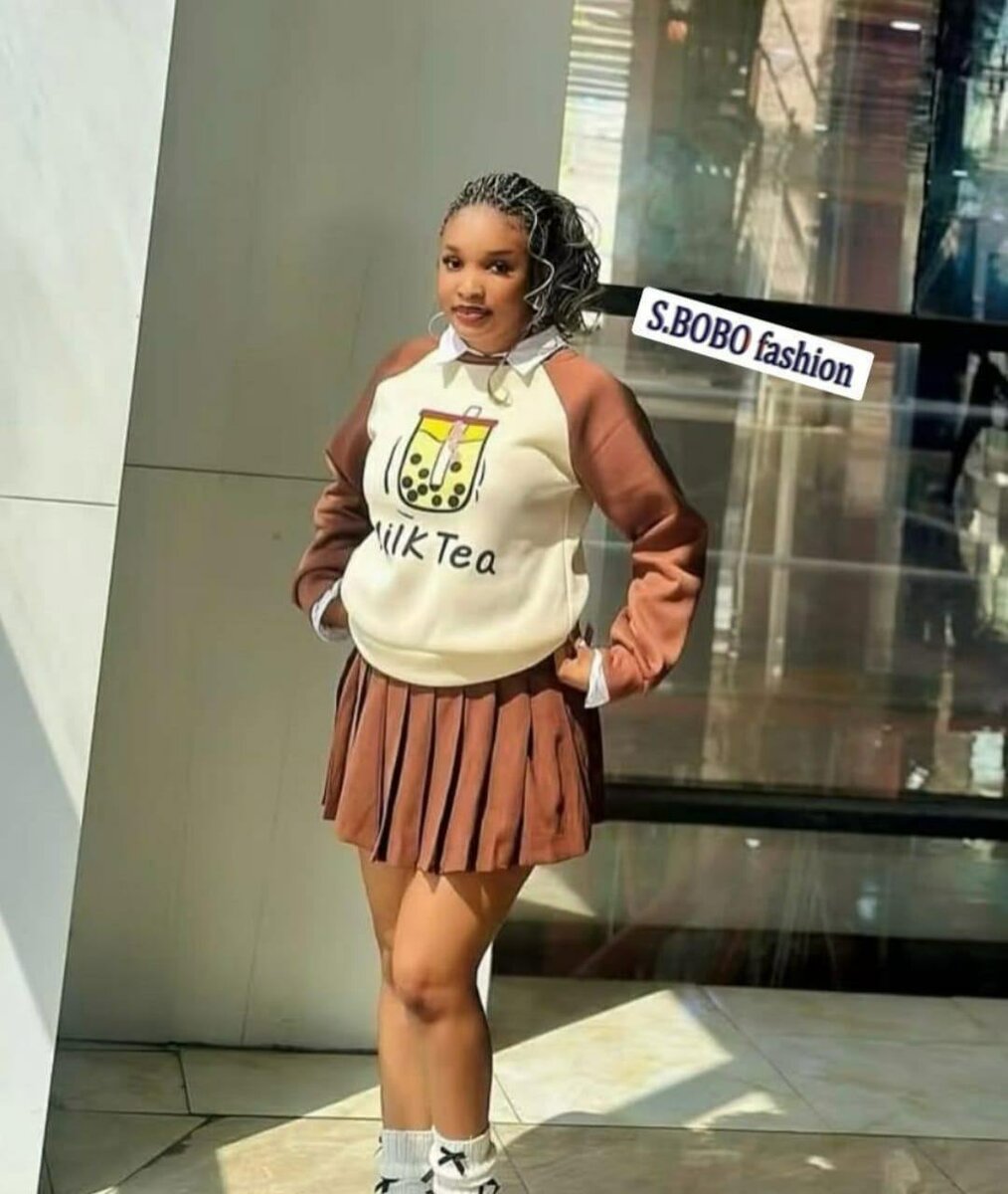 Ensemble Jupe Plissée Tendance