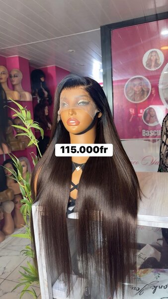 Perruque Longue Lisse