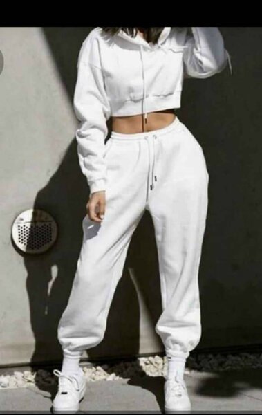 Complet streat wear blanc
