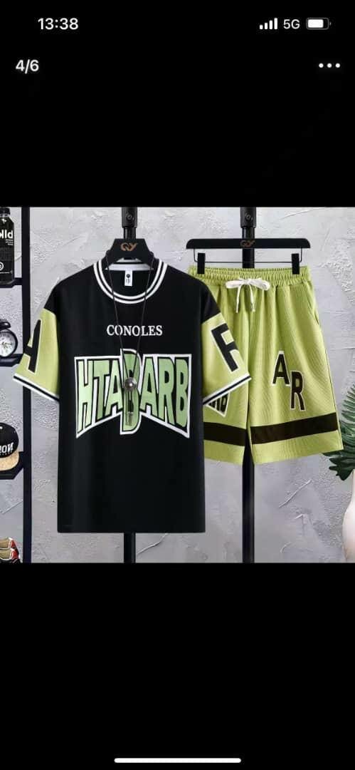 Set de vêtements sport coloré