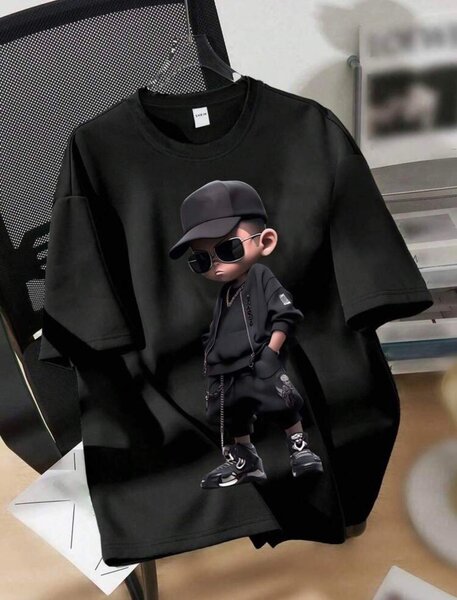 T-shirt streetwear imprimé