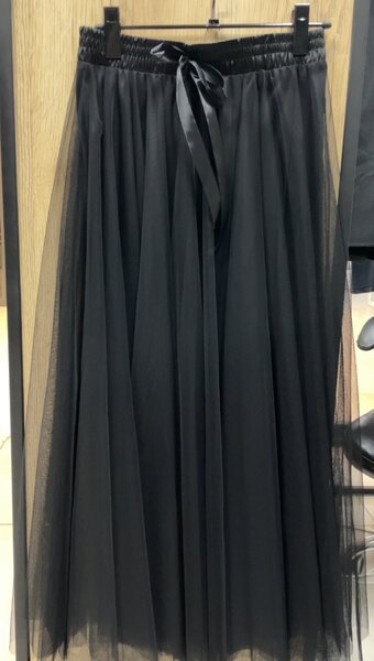 Юбка в сетку