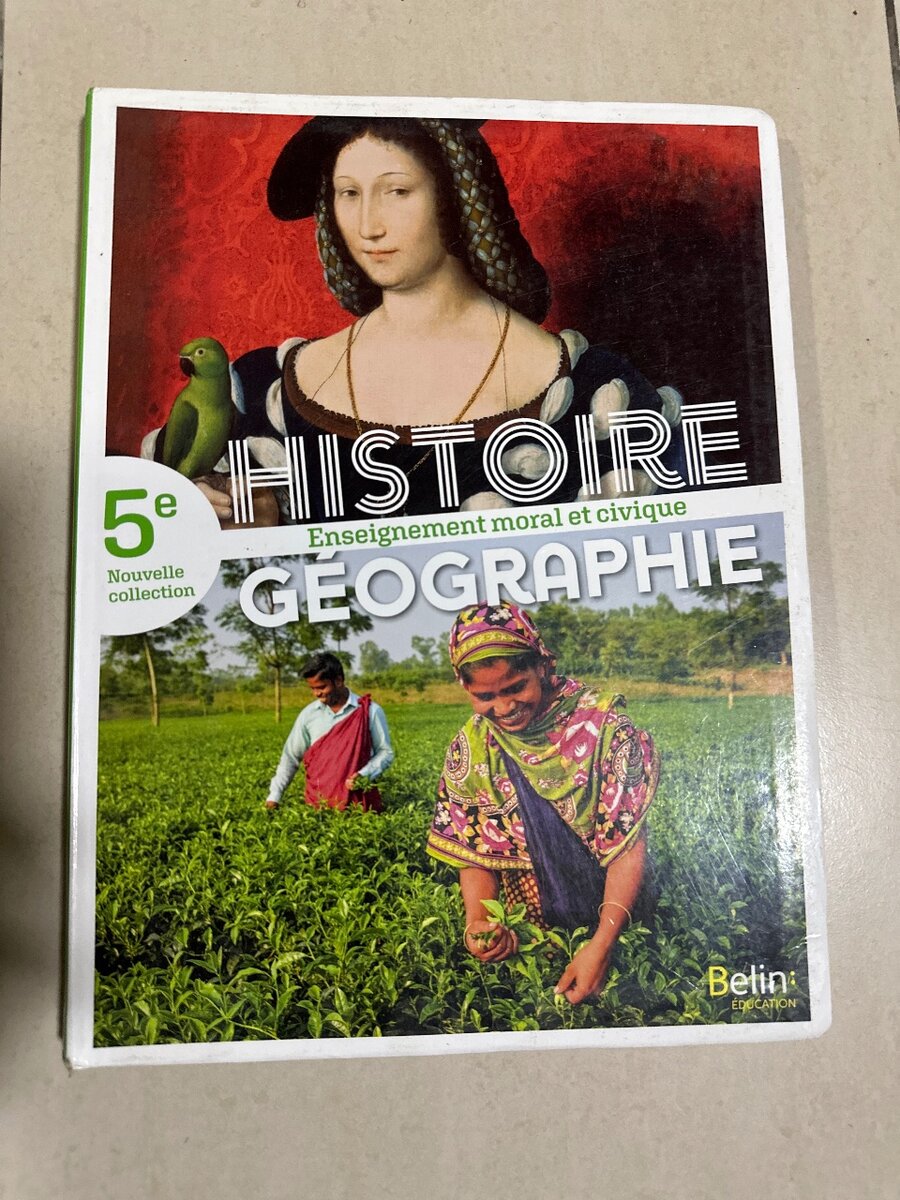 Histoire Géographie Textbook