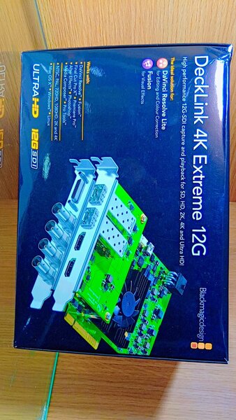 Carte Captur 4K DeckLink 12G