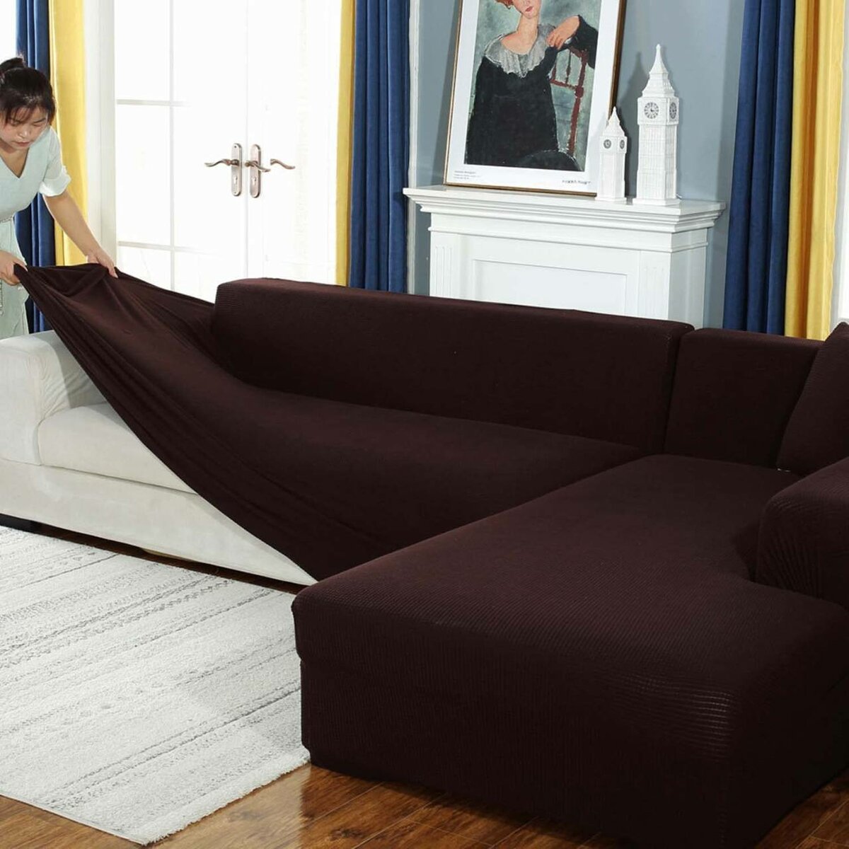 L shaped sofa covers