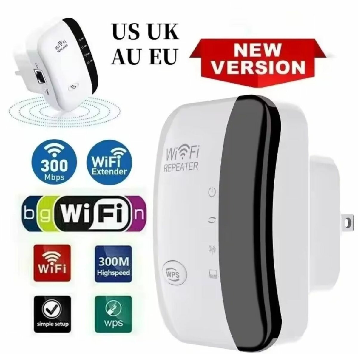 Extension WiFi 300 MB rehausseur de réseau