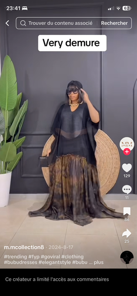 Robe élégante longue