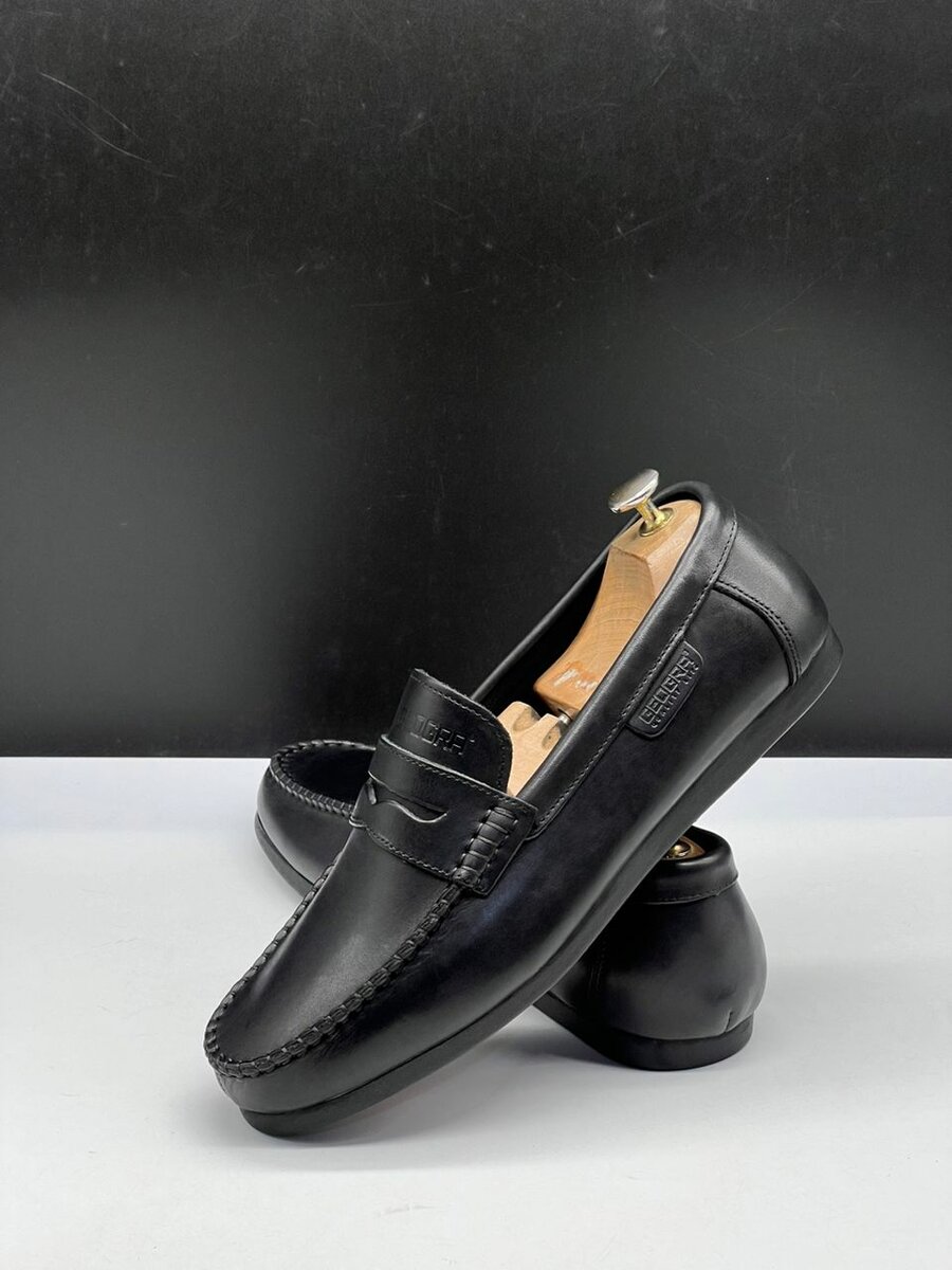 Chaussure homme en cuir