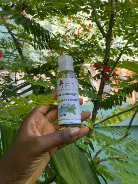 Huile de massage mentholé