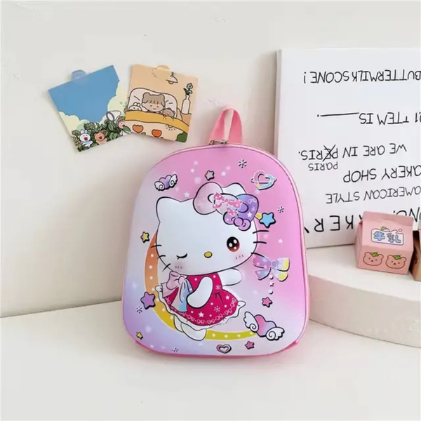 Sac à dos enfant Kuromi rose