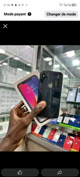 Smartphone iPhone X Noir 64GB