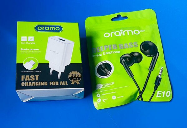 Oraimo Chargeur Rapide & Écouteurs