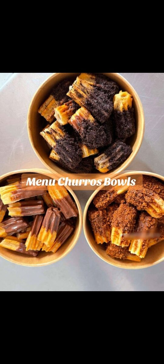 Churros gourmands avec Nutella