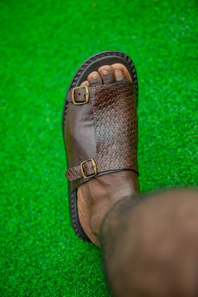 Sandales en cuir élégantes