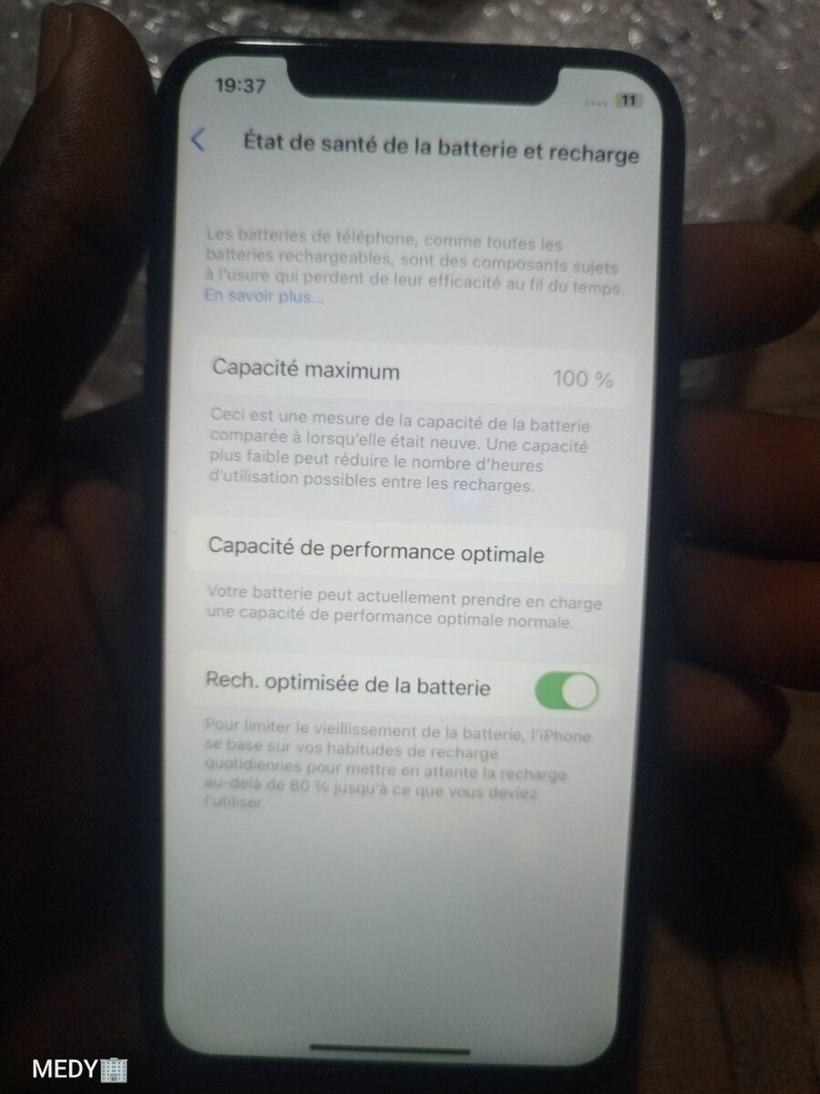 IPHONE X 64GB sans ID
