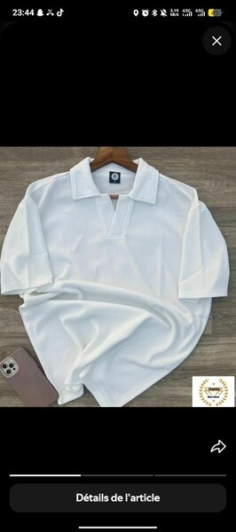 Polo classique en coton