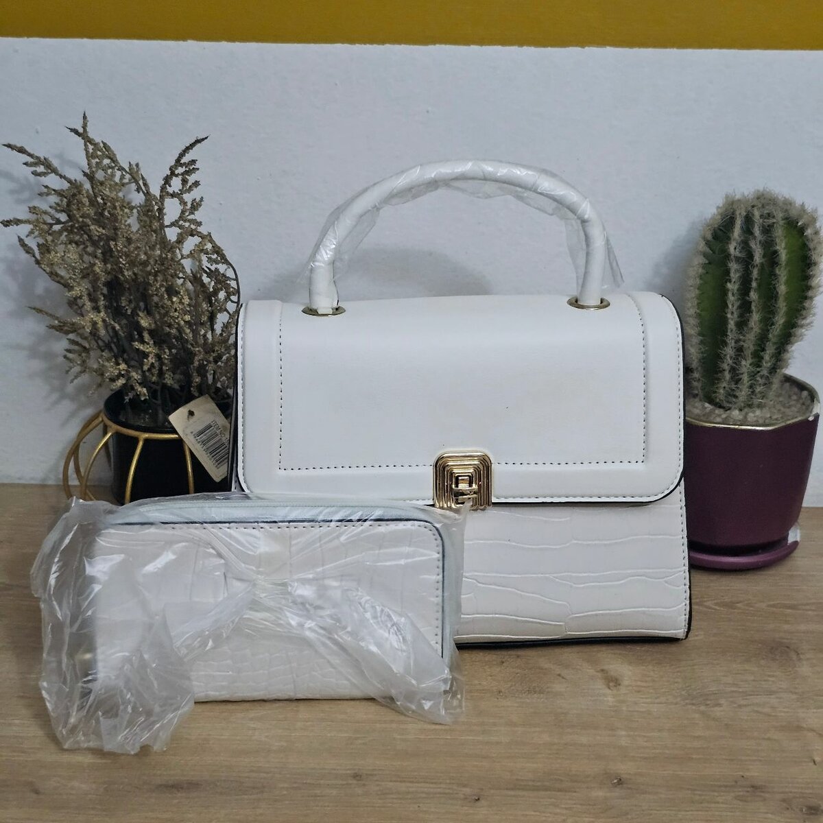 Sac à main blanc élégant