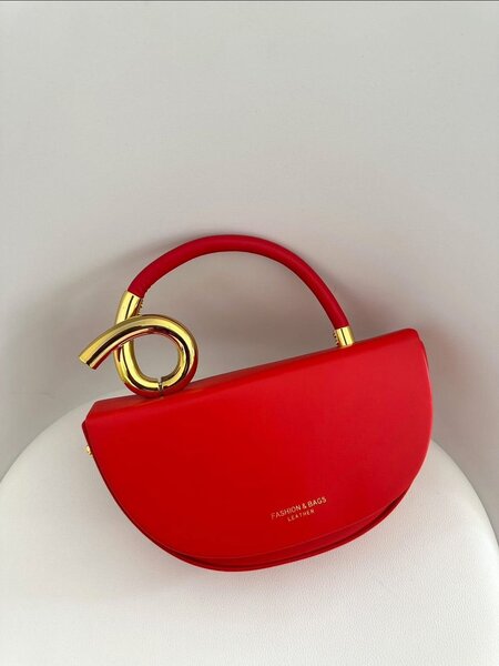 Sac à main élégant rond