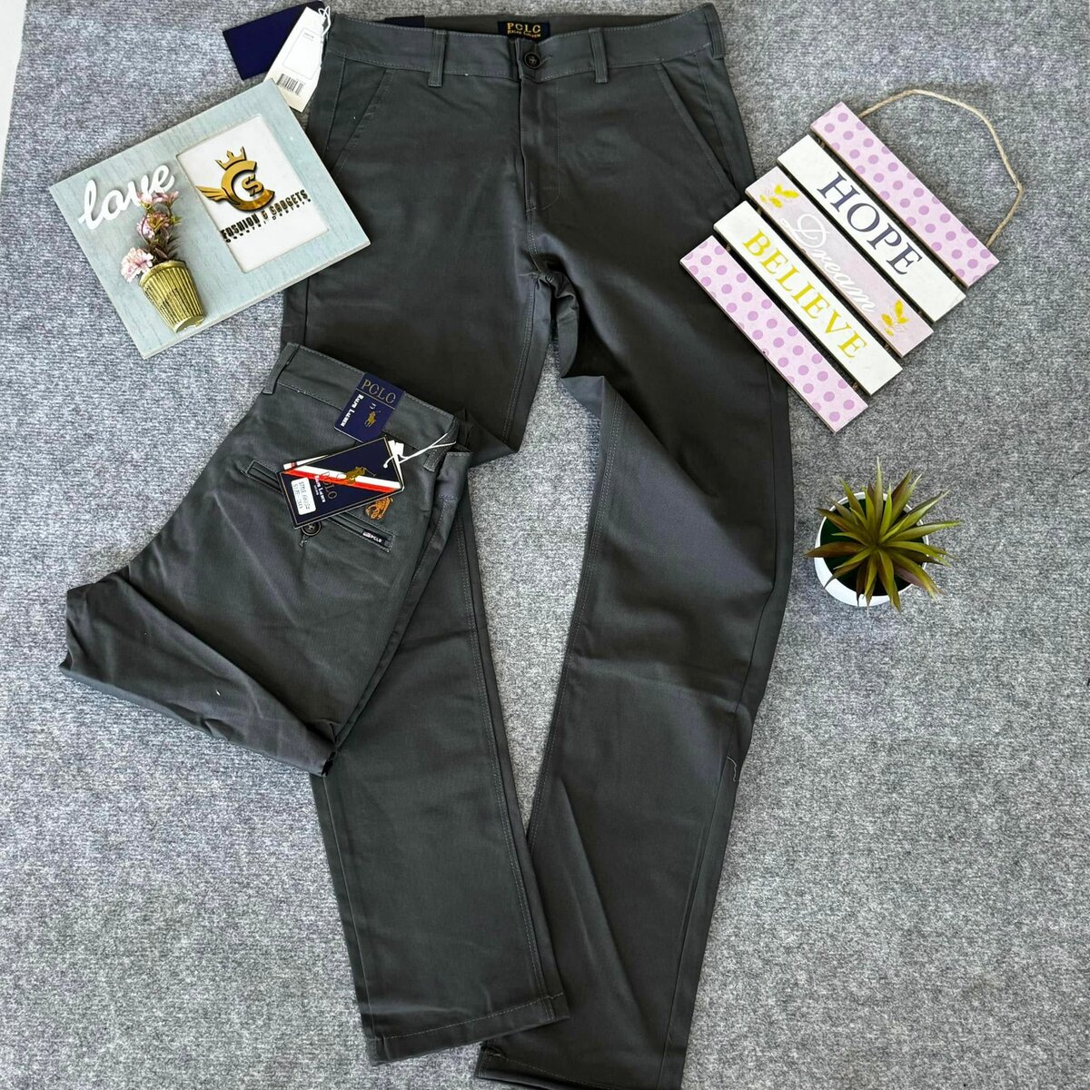 ELASTICATED MEN’S  CHINO