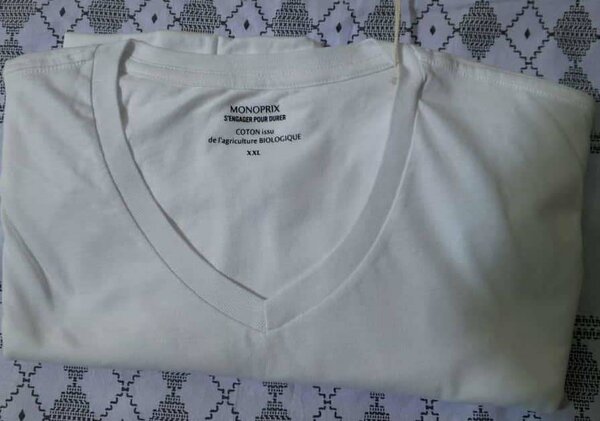 T-shirts Monoprix en coton bio