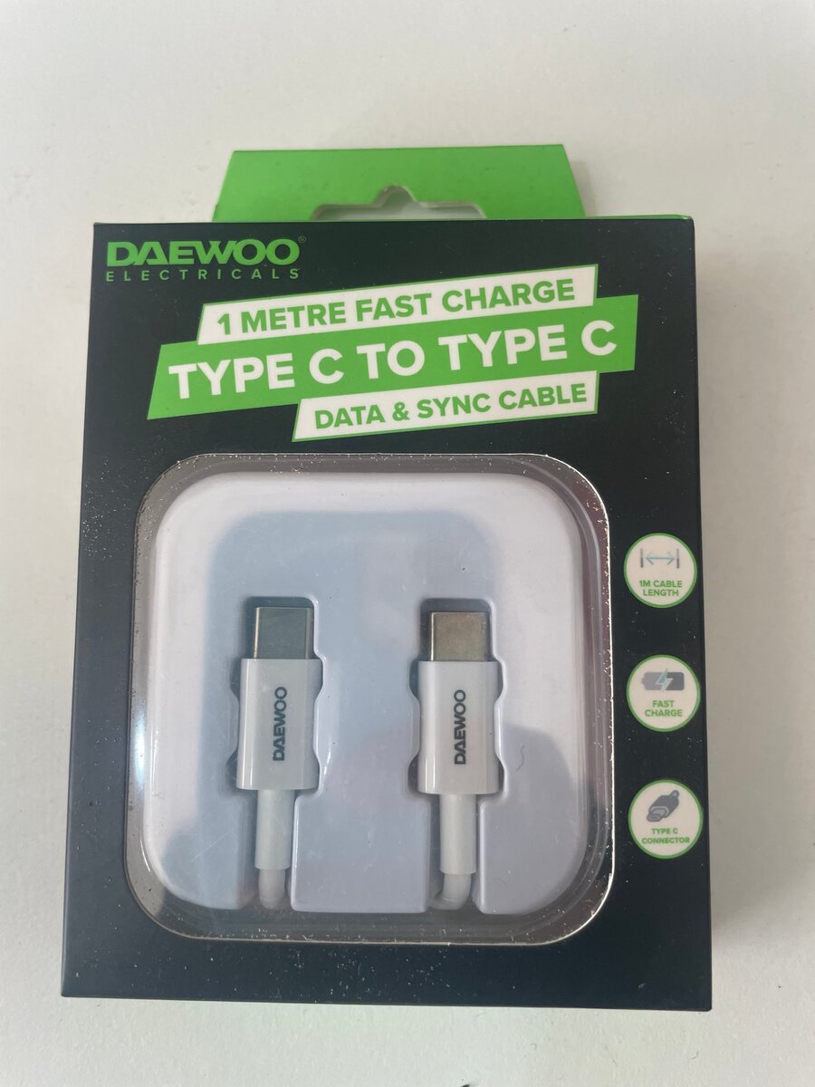 Câble USB-C vers USB-C Daewoo
