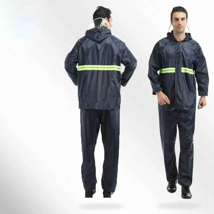 Ensemble Imperméable Réfléchissant