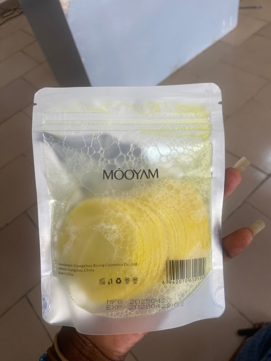 Tampons Nettoyants MOOYAM Curcuma
