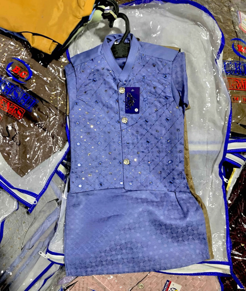 Kids coat shalwar Kameez
