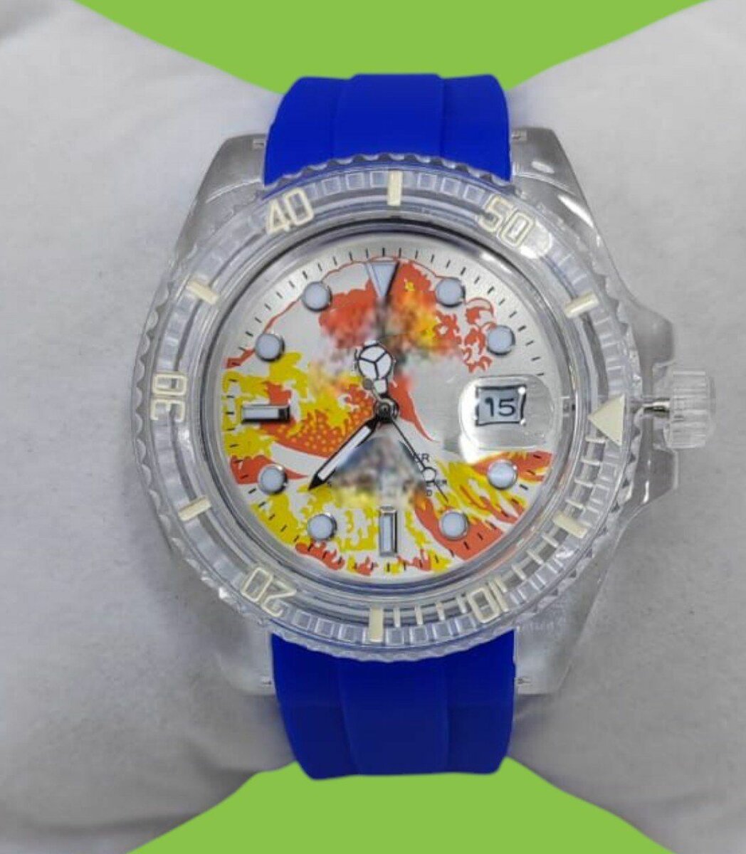 Montre Homme Étanche Design Coloré