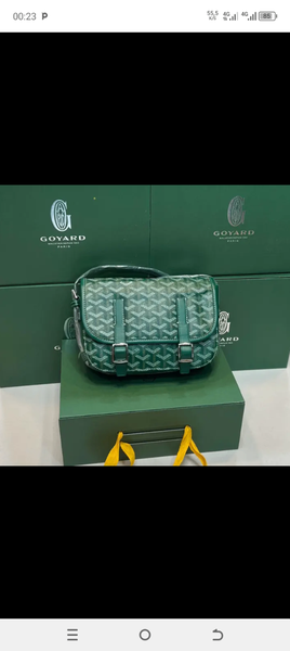 Goyard sac à bandoulière en cuir