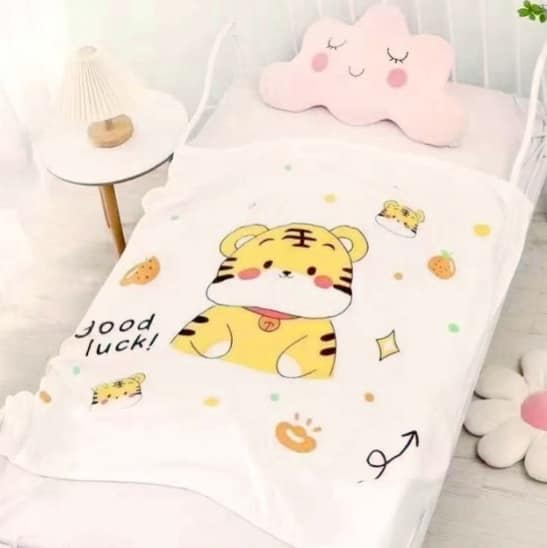 Muslin Baby Blanket tiger