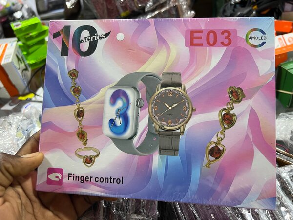 Montre intelligente E03 AMOLED