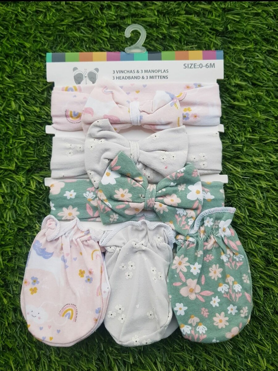 Hairbands and mittens