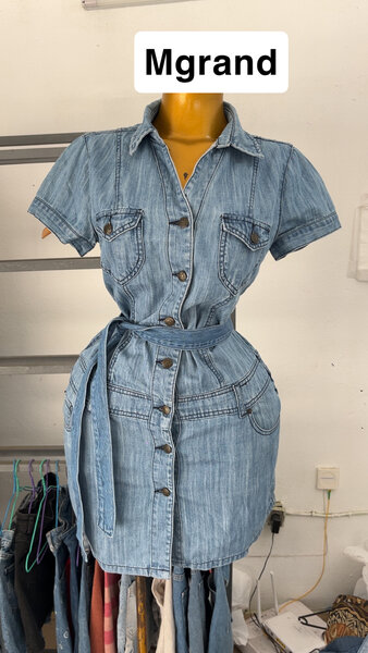 Combinaison en jean pour femme