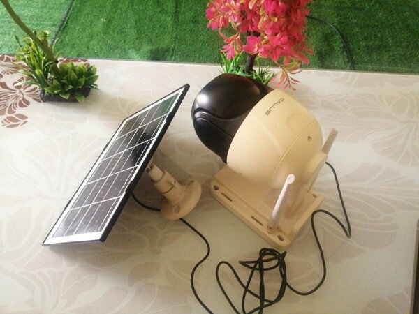 Caméra de surveillance solaire HD