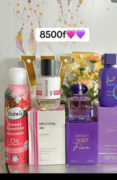 Kit de très bon parfum