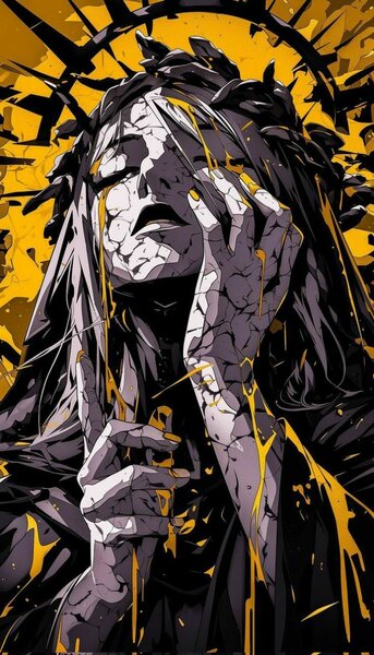 Affiche créative d'art