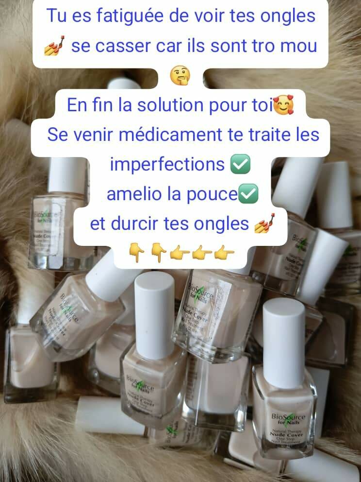 Vernis BioSource Durcissant Ongles